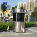 Stainless Steel Portable Ticket Room Booth for Metro Station